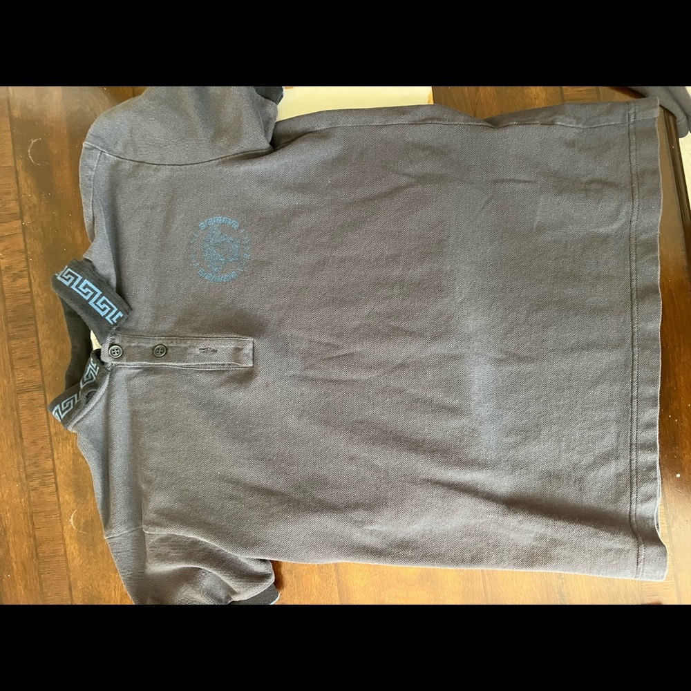 Versace Grey Polo M - Picture 3 of 6